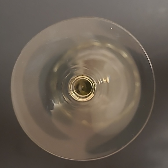 Set of 4 Vintage Etched Vaseline Glasses - Picture 15 of 17